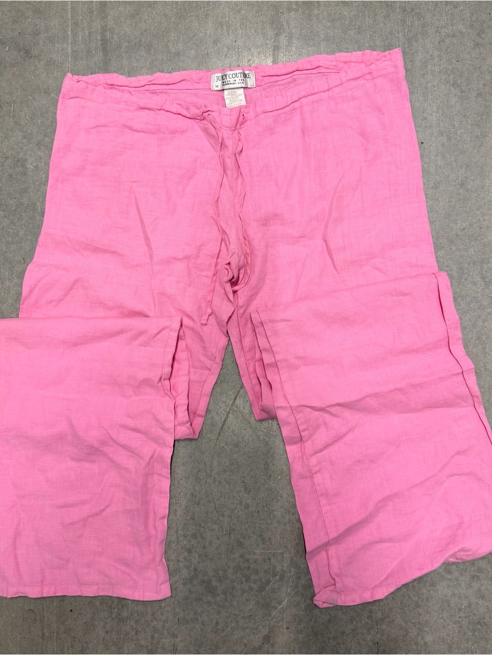 Vintage juicy couture linen pants